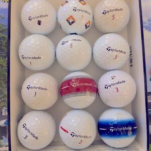 Used TP5/ 5x Triangle/ Tour Response golf balls. $18 a dozen, 3 dozen for $50